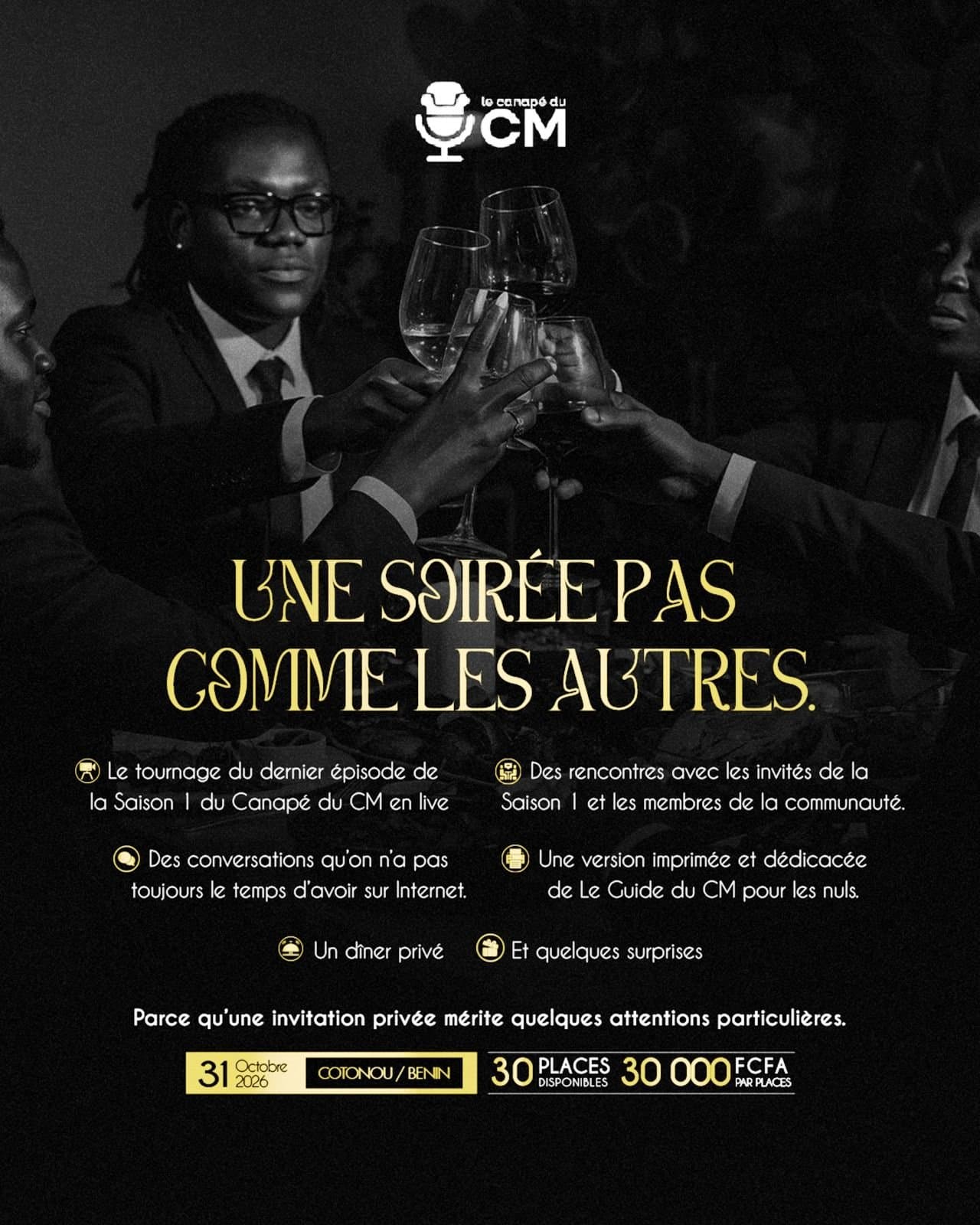 Diner privé du canapé du CM, photo 3
